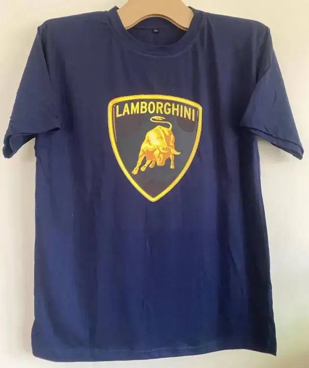 Printed Men T-shirt in Blue