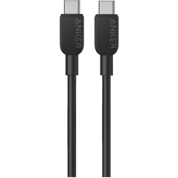 Anker 310 USB-C to USB-C Cable (60W, 3ft, Black)