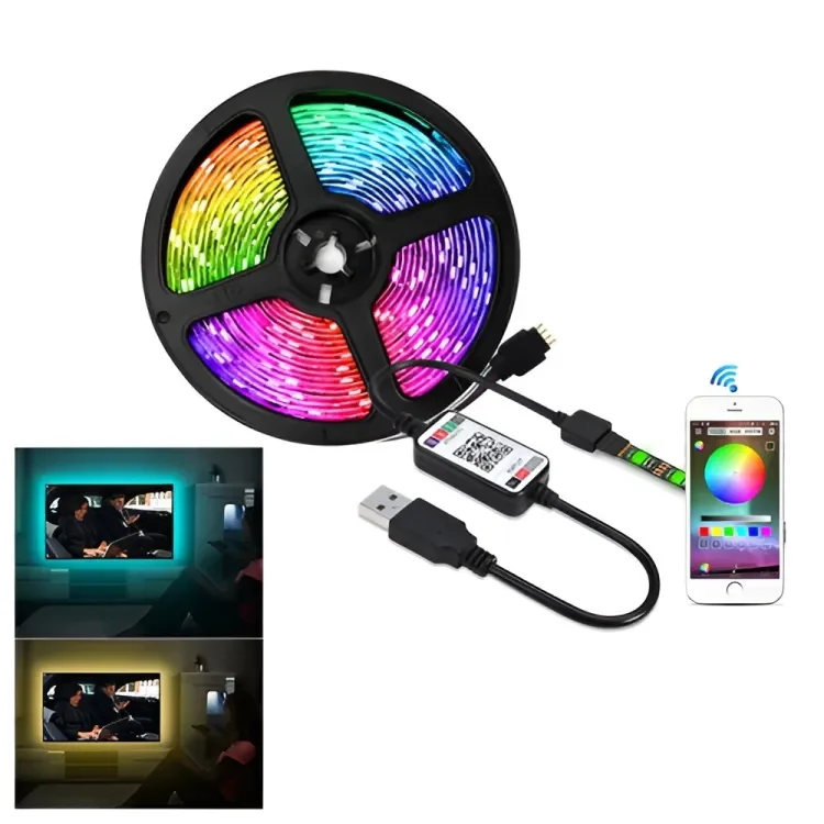 RGBIC Led Strip Smart LED light App Control Music Sync 32 Feet