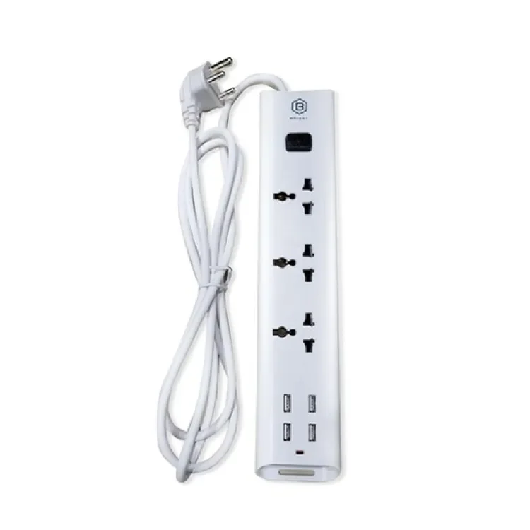 4 port Bright Multiplug Surge Protector