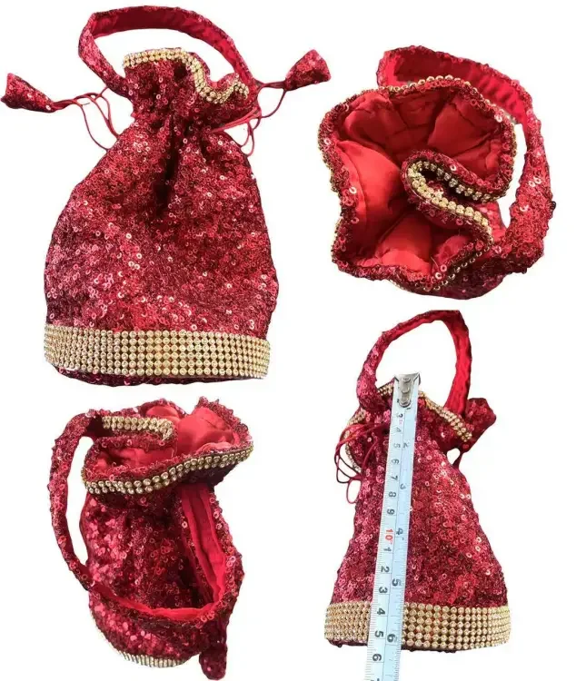 Designer 6 Inch Hand Bag For Women 1 Pcs