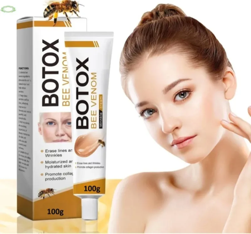 ​Botox Bee Venom Anti-Wrinkle Cream (100g) – Instant Face Lift & Collagen Boosting Moisturizer for Fine Lines & Ageless Skin