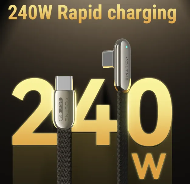 VOLTME CD205L Powerlink Dott 240W Series USB-C to USB-C Cable